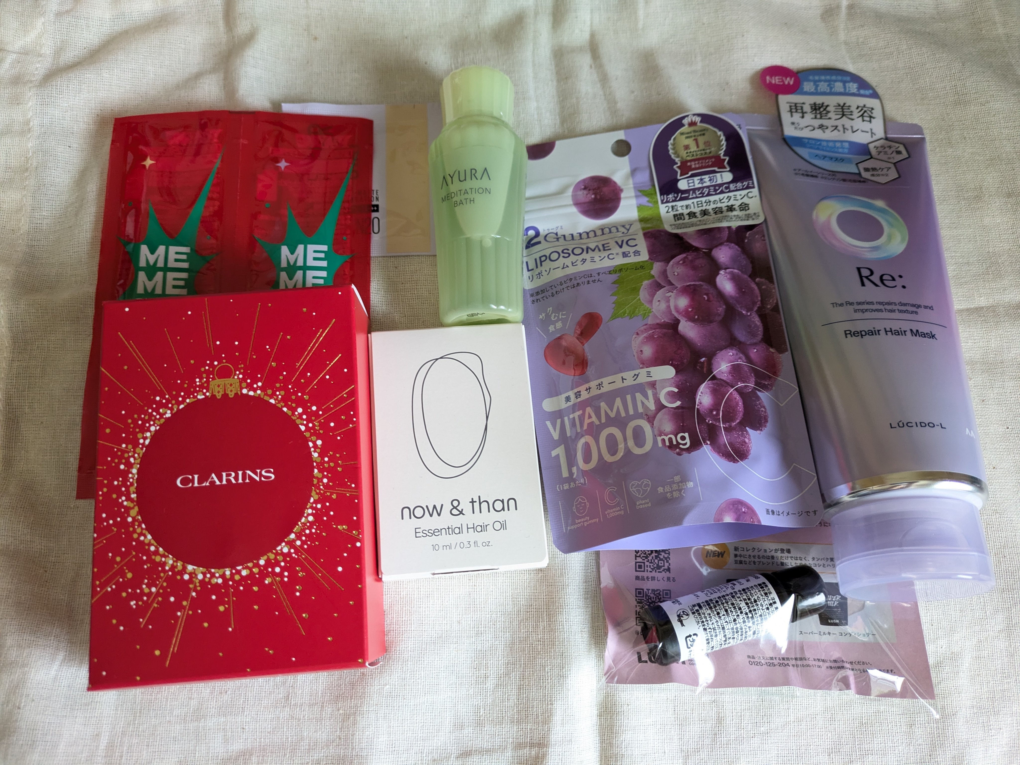 ハンド & リップ ホリデーセット/CLARINS/その他キットセットを使ったクチコミ（1枚目）