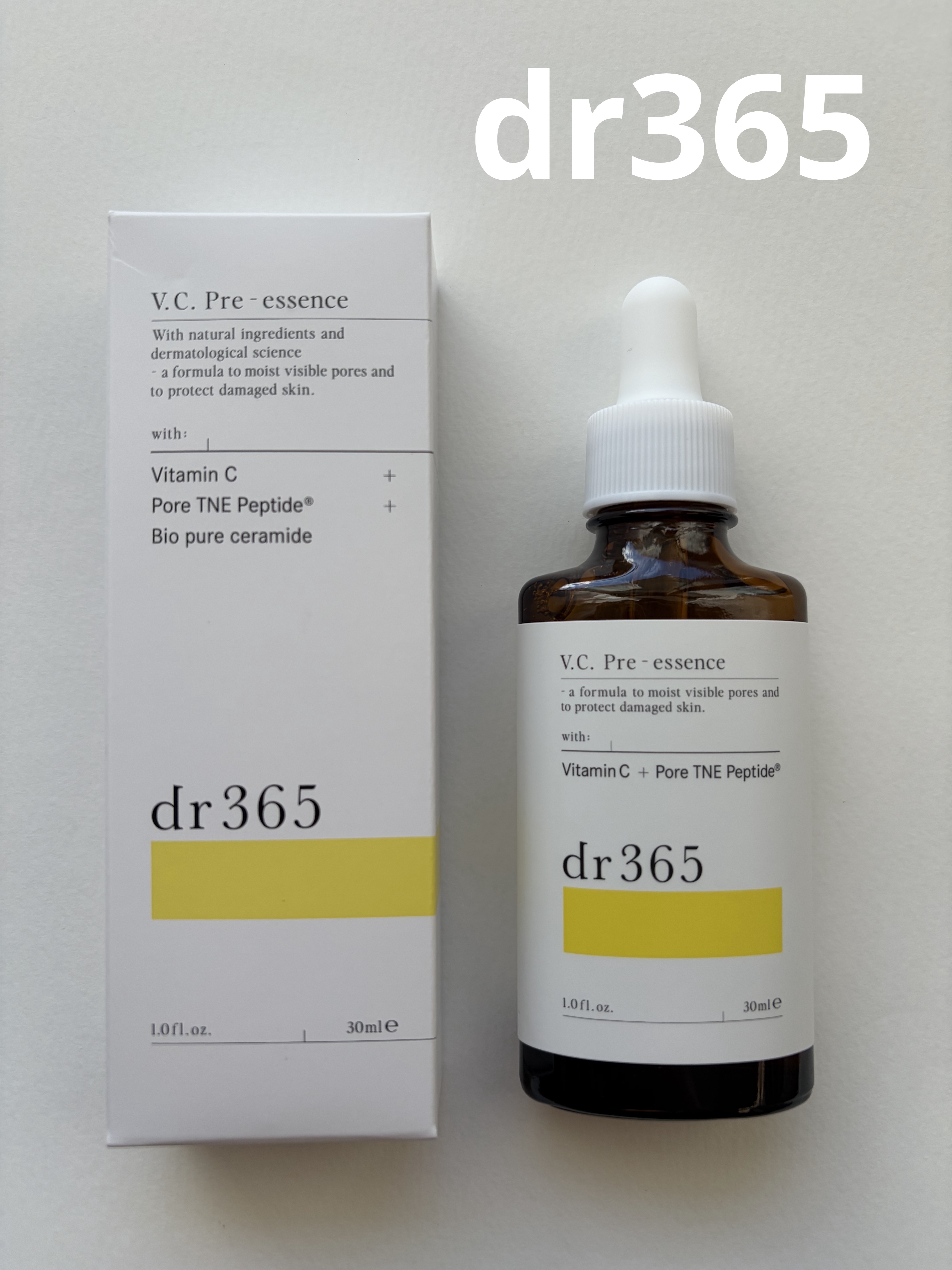 dr365 V.C. プレエッセンス N✔


スキンケアの1番初めに使う導入美容液✨
毛穴にアプローチしてくれる導入美容液で、サラッとしたテクスチャーでベタつきなく使いやすい⭕️
ビタミン系のスキンケアは組み合わせが難しかったり、白いモロ