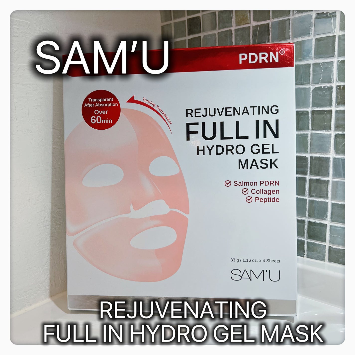 PDRNリジュべネティングフルインハイドロゲルマスク/SAM'U/シートマスク・パックを使ったクチコミ(1枚目)