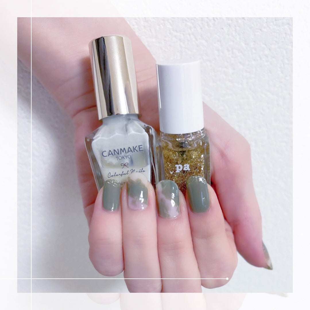 カラフルネイルズ/キャンメイク/マニキュアを使ったクチコミ(4枚目)