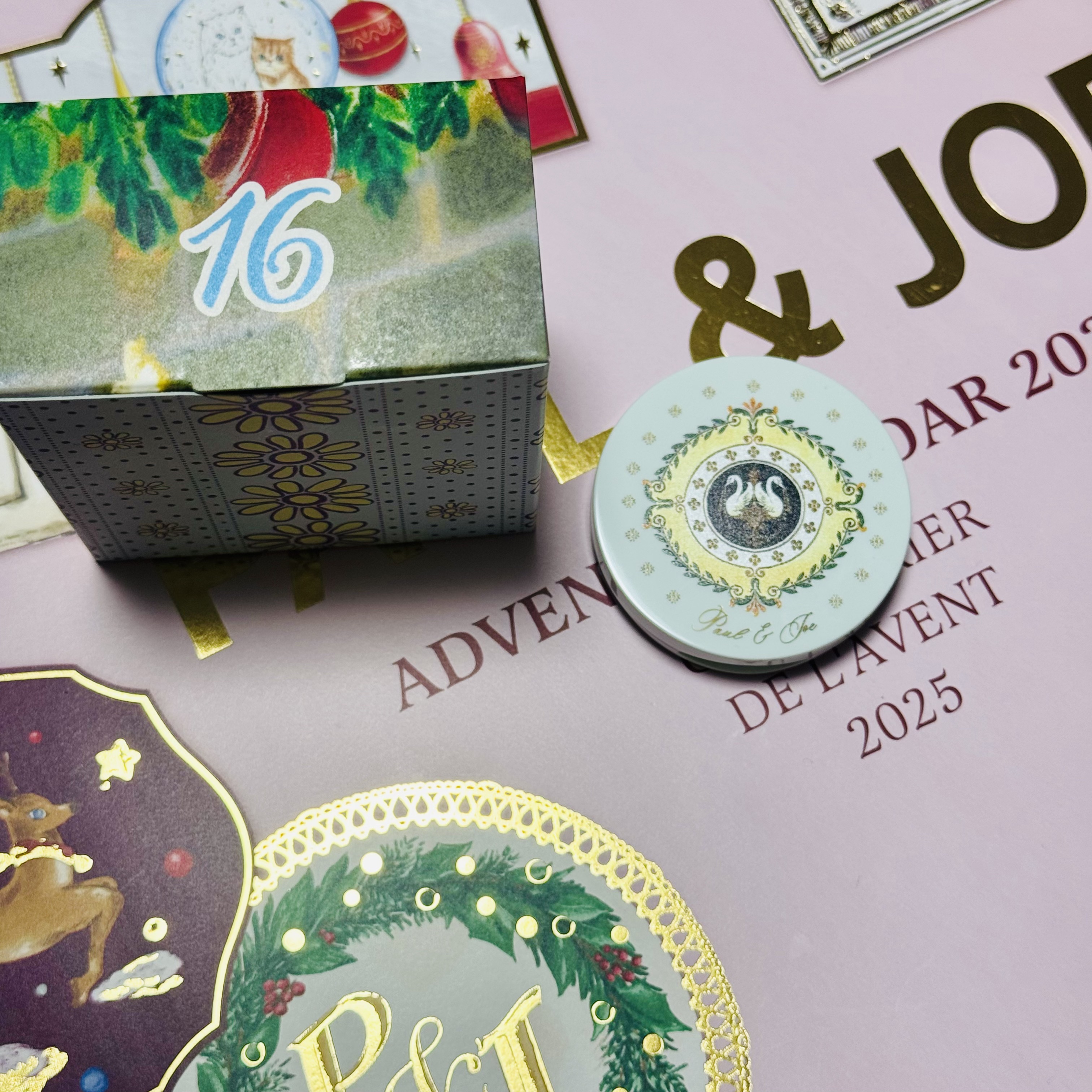 ポール&ジョーアドベントカレンダー2025/PAUL & JOE BEAUTE/メイクアップキットを使ったクチコミ（3枚目）