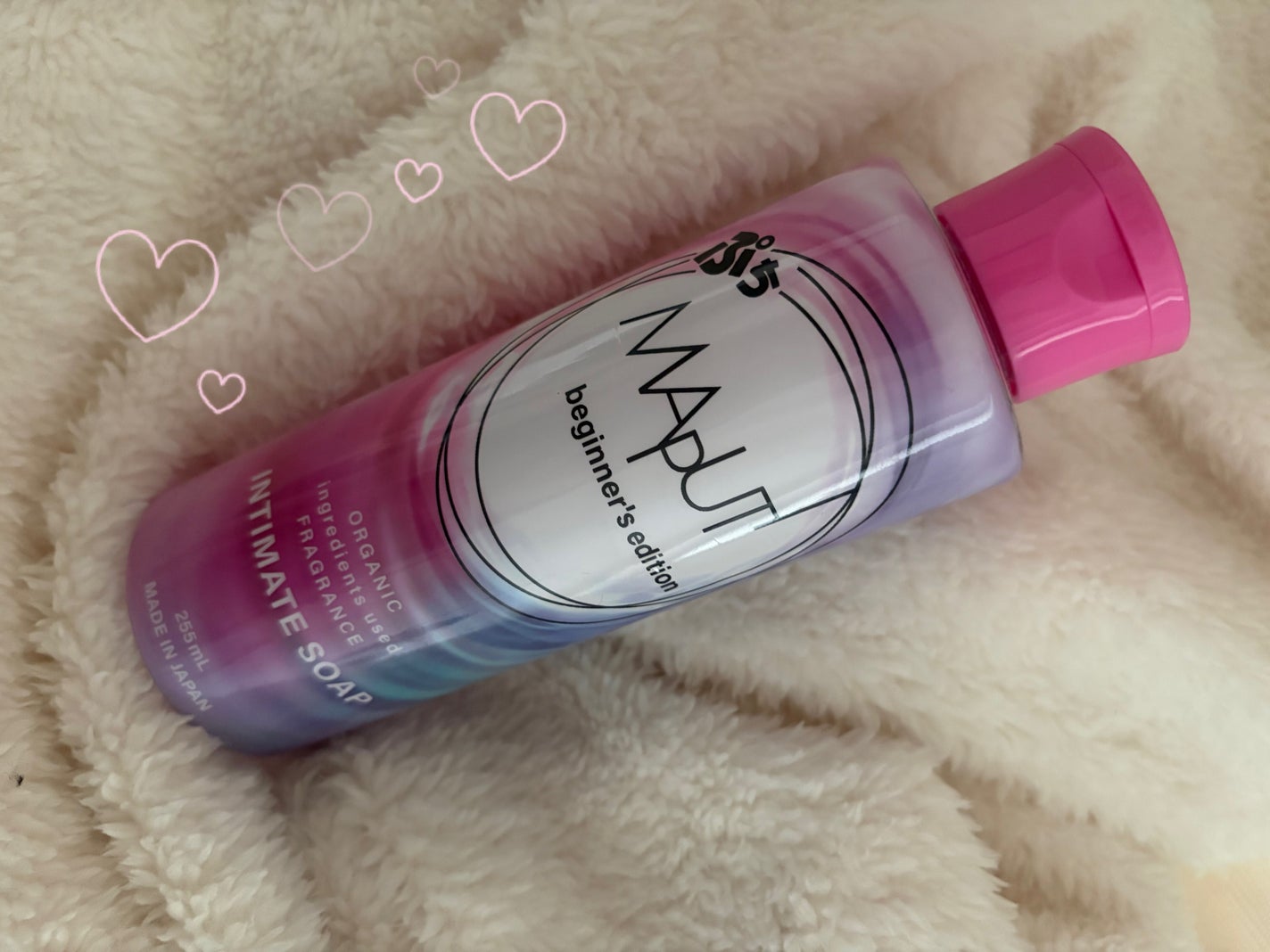 ぷちMAPUTI オーガニックフレグランスインティメイトソープ/MAPUTI/デリケートゾーンケアを使ったクチコミ(1枚目)