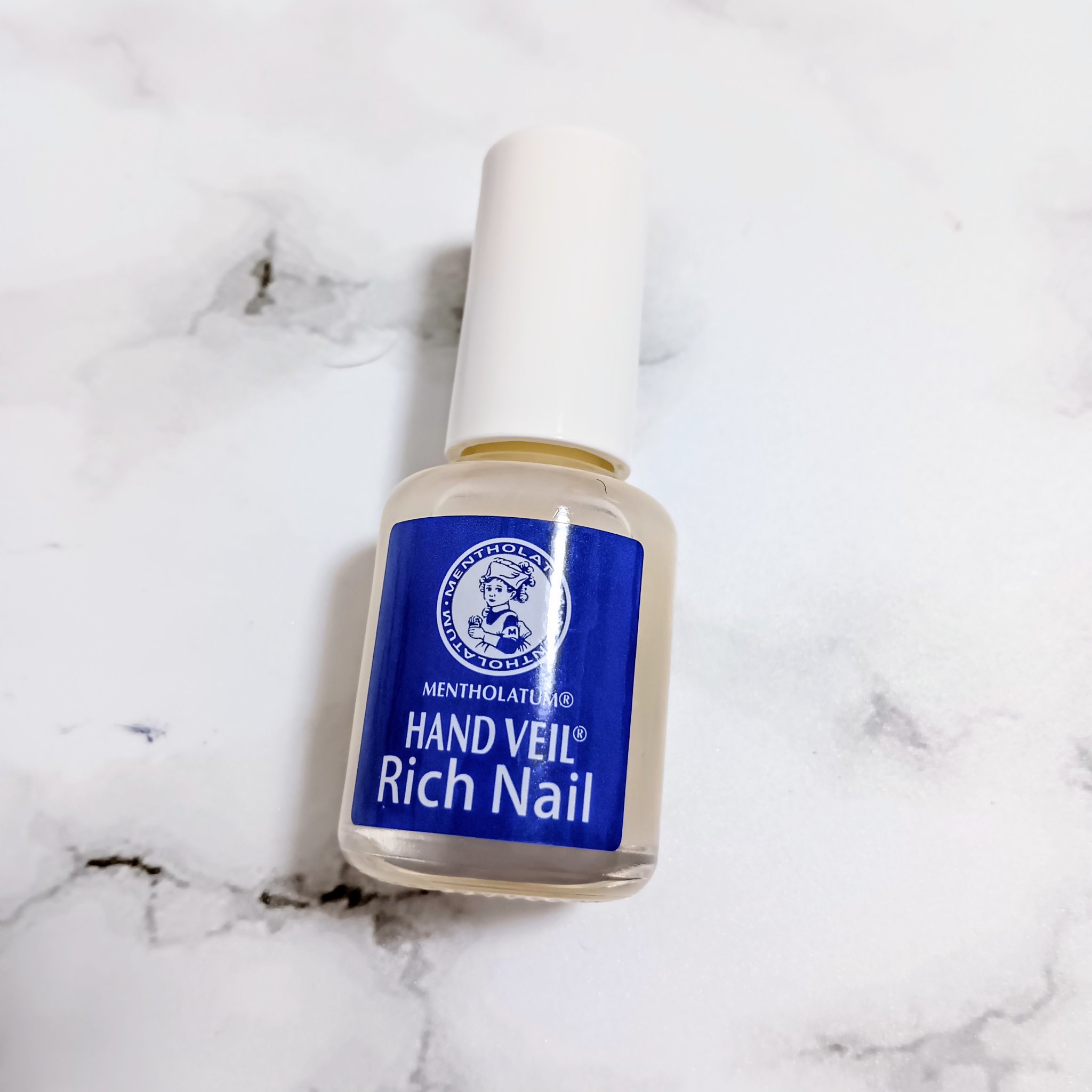 ハンドベール リッチネイル爪補強コート /メンソレータム/オールインワンネイルを使ったクチコミ（1枚目）