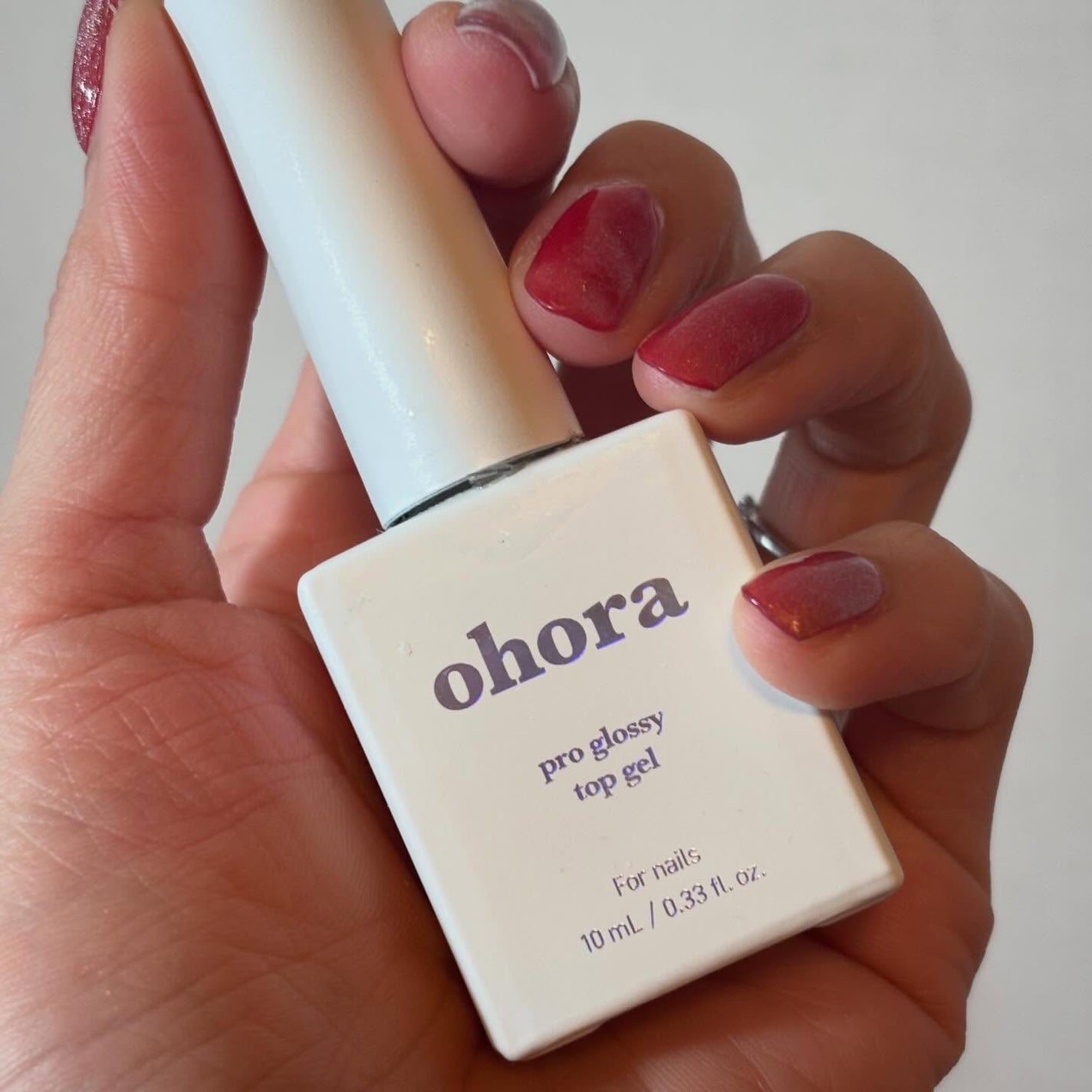 セミキュアジェルネイル(ハンド)/ohora/ネイルシールを使ったクチコミ(5枚目)