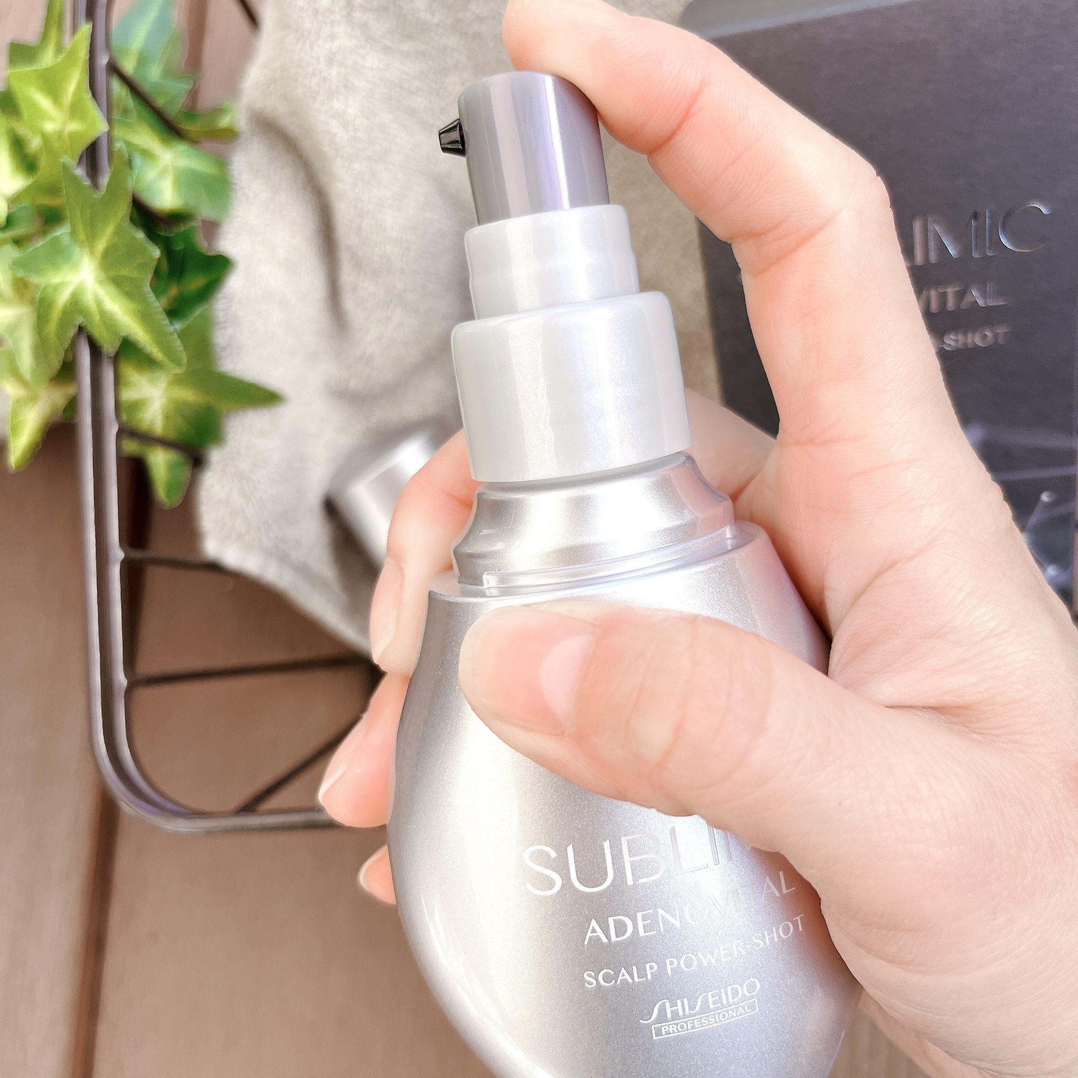 アデノバイタル スカルプ パワーショット/サブリミック/頭皮ローションを使ったクチコミ（3枚目）