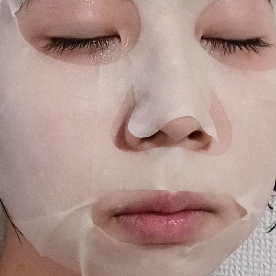 薬用 モイスト＆カーミングマスク/アトレージュ AD＋/シートマスク・パックを使ったクチコミ（3枚目）