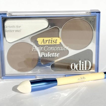 ヘアコンシーラーパレット&アーティスト デュアルブラシ/odiD/その他スタイリングを使ったクチコミ(1枚目)