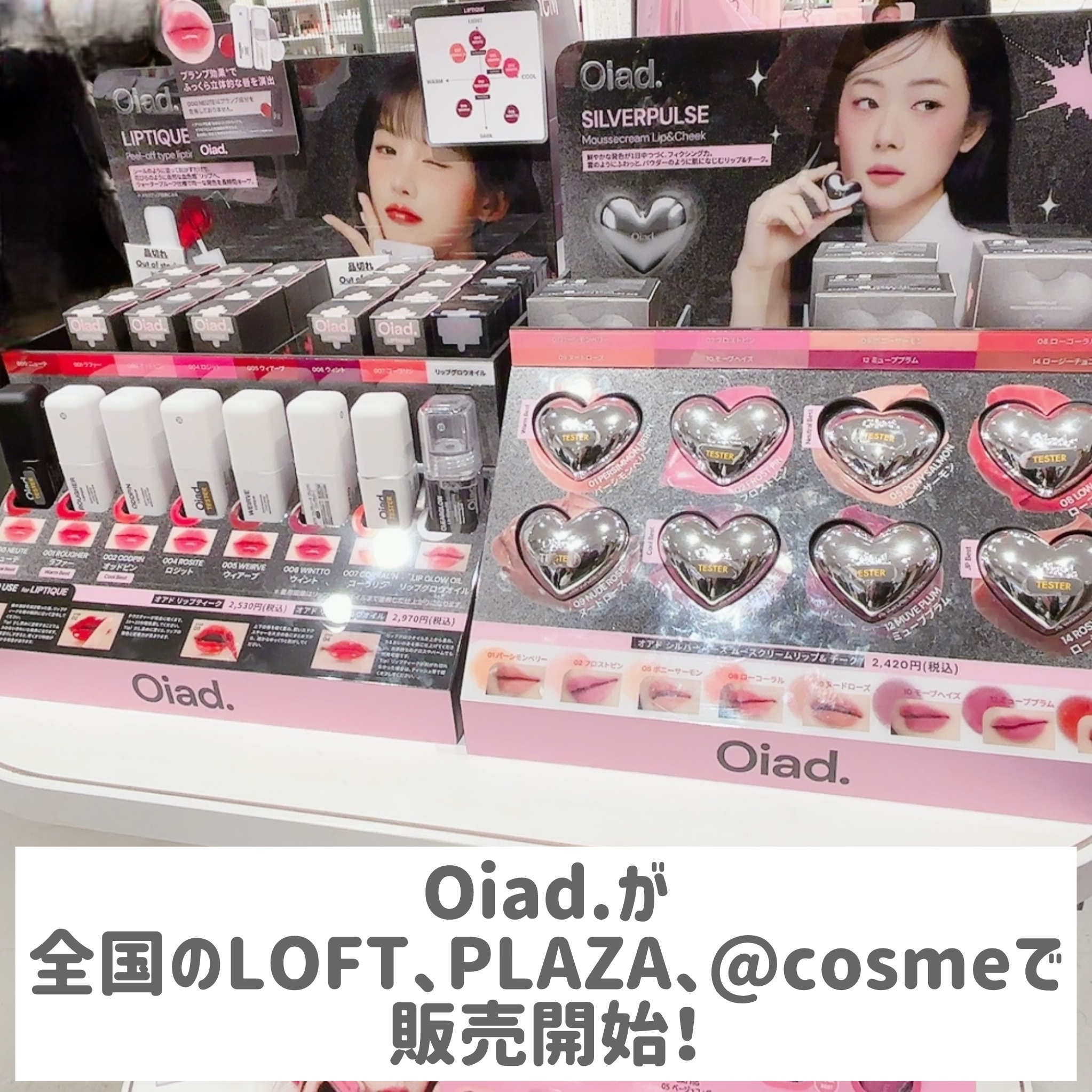 リップティーク 001 ラファー/oiad/口紅を使ったクチコミ（1枚目）