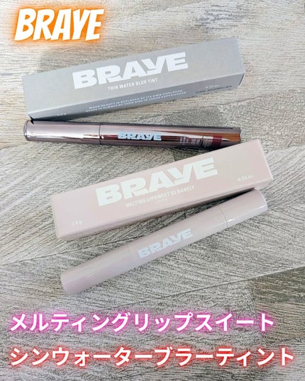 THIN GLOW TINT/BRAYE/口紅を使ったクチコミ(1枚目)