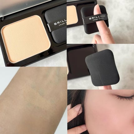 パウダリーファンデーション レジェンダリー グロウ/ブリリアージュ/パウダーファンデーションを使ったクチコミ(2枚目)