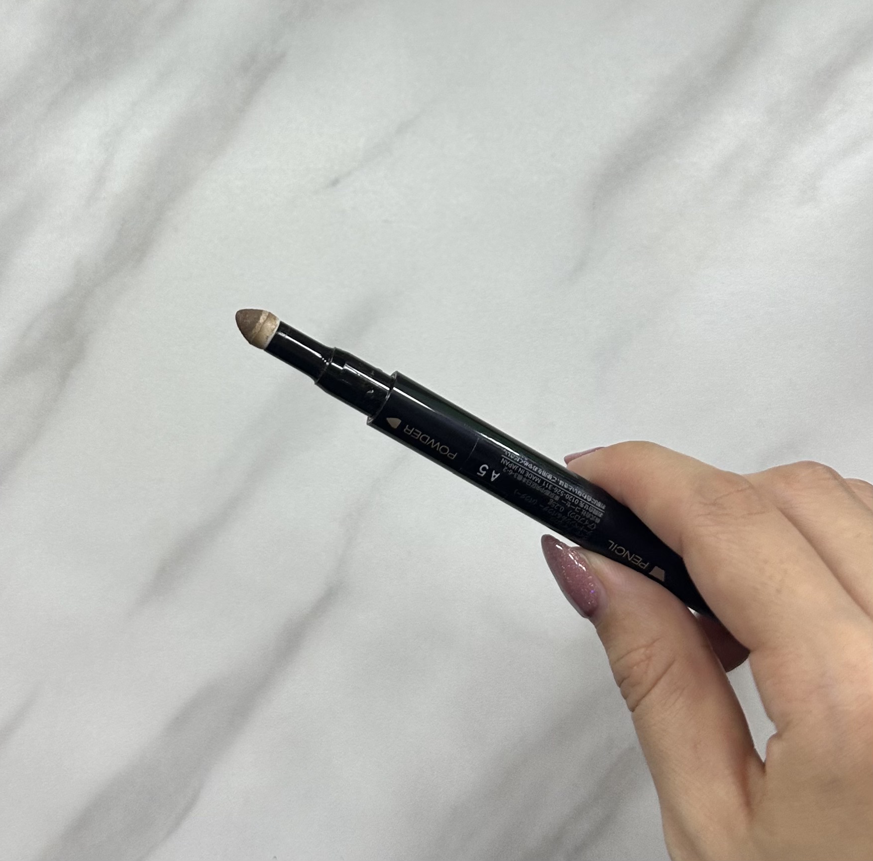 Visée アイブロウ ソードペンシル＆パウダーのクチコミ「 Visée アイブロウ ソードペンシル＆パウダー
BR30 ナチュラルブラウン

ペンシルと.....」（3枚目）