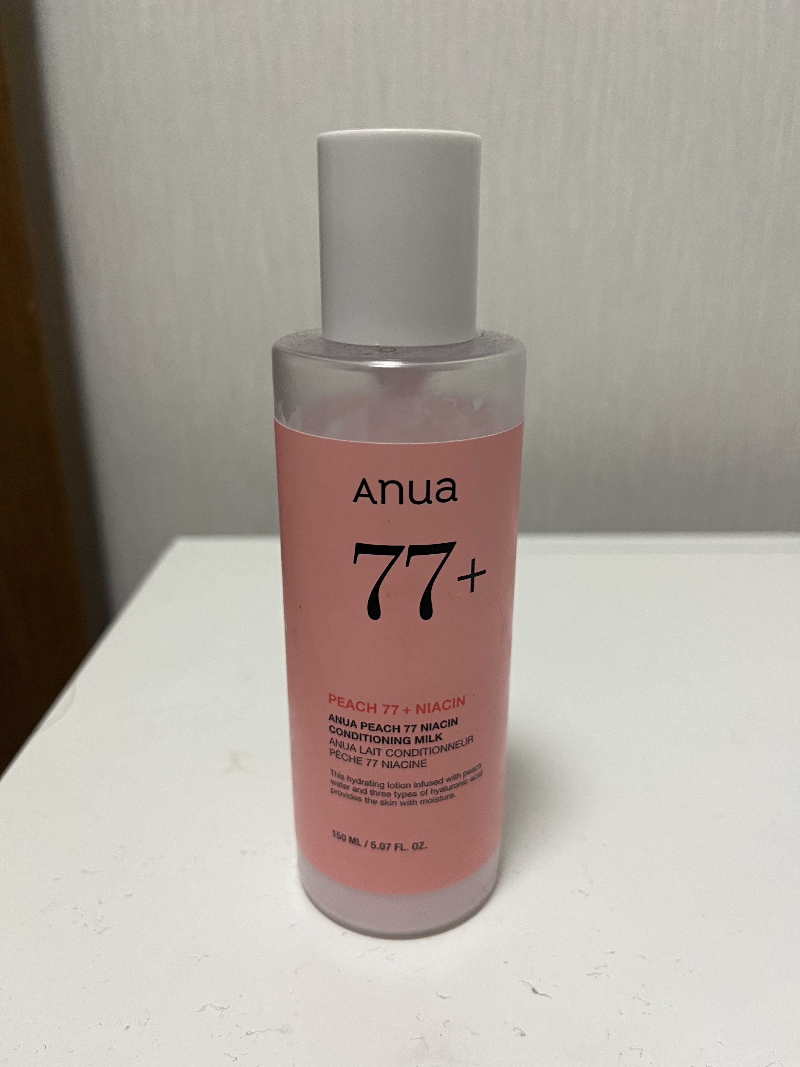 桃77％ナイアシンエッセンストナー 250ml/Anua/化粧水を使ったクチコミ（3枚目）