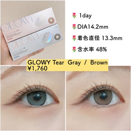 Double Tint 1day/OLENS/カラーコンタクトレンズを使ったクチコミ(3枚目)