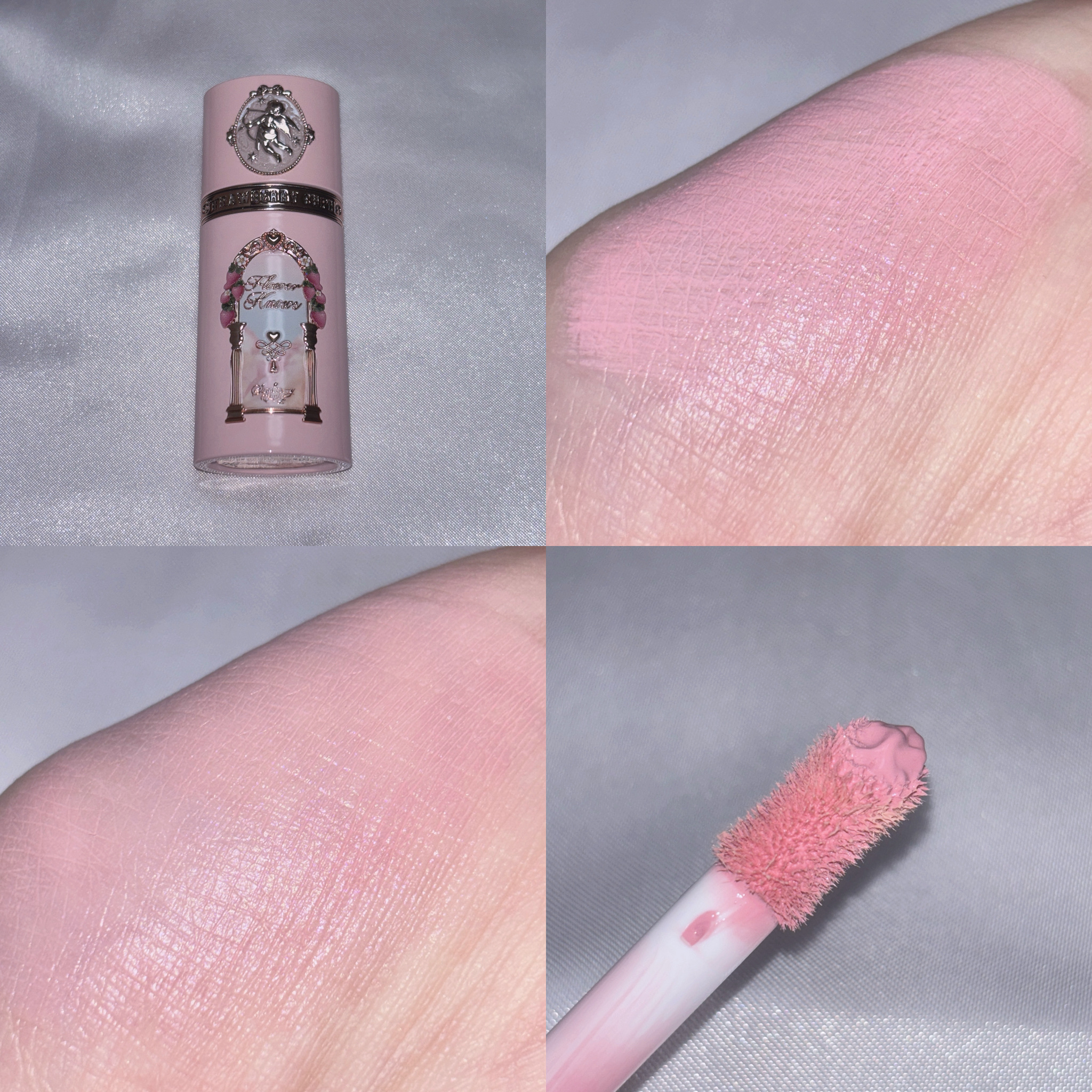 ストロベリーキューピッドコレクション リキッドブラッシュ/FlowerKnows/リキッドチークを使ったクチコミ（2枚目）