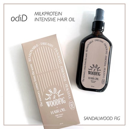 ミルクプロテインインテンシブヘアオイル/odiD/ヘアオイルを使ったクチコミ(1枚目)