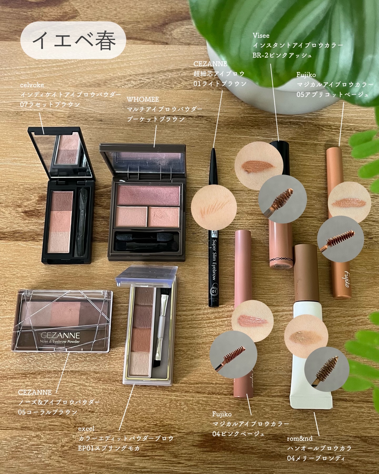 フィルム眉カラー/デジャヴュ/眉マスカラを使ったクチコミ（3枚目）