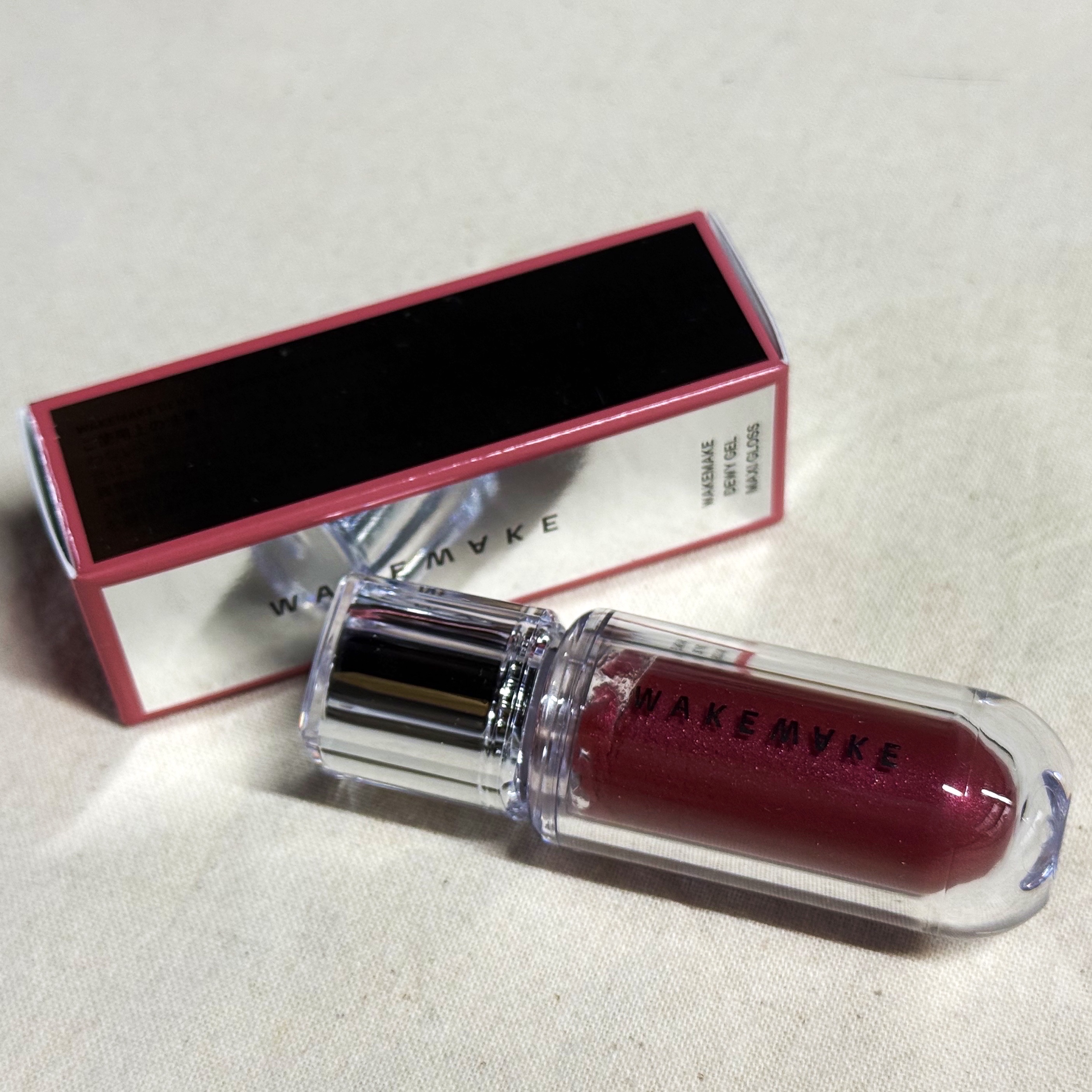 デュイジェルマキシグロス/wakemake/リップグロスを使ったクチコミ（2枚目）