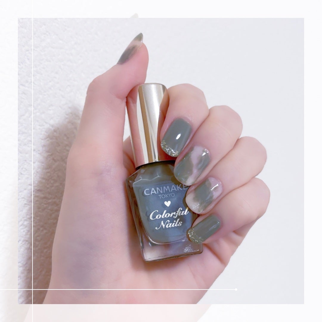 カラフルネイルズ/キャンメイク/マニキュアを使ったクチコミ(3枚目)