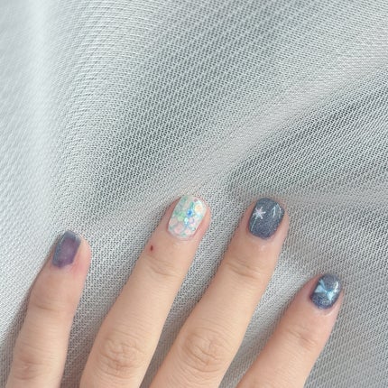 HOMEI ウィークリージェル/HOMEI/ジェルネイルを使ったクチコミ(7枚目)