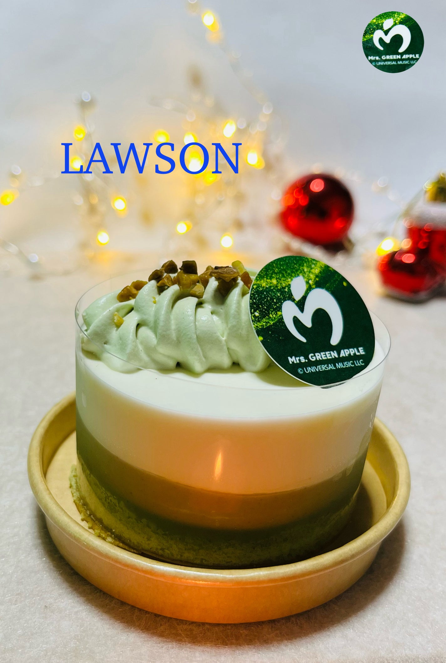 まどか♡ on LIPS 「Mrs.GREENAPPLEさんとコラボのローソンのケーキ🍰ピ..」(1枚目)