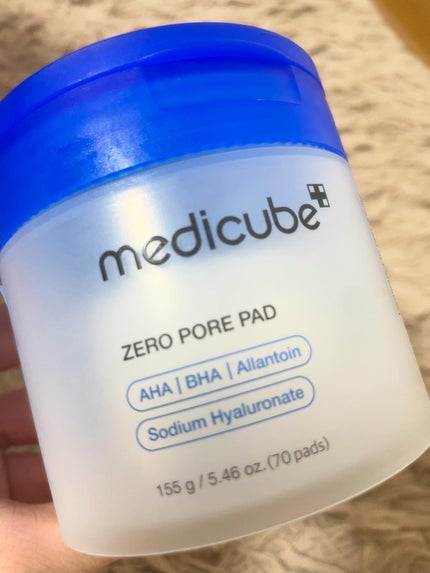 ゼロ毛穴パッド 2.0/MEDICUBE/トナーパッドを使ったクチコミ(1枚目)