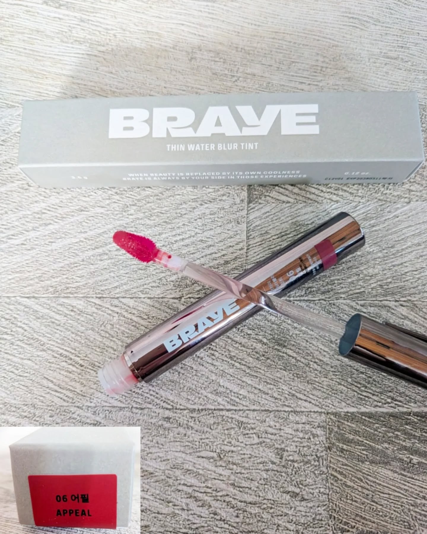 THIN GLOW TINT/BRAYE/口紅を使ったクチコミ（2枚目）