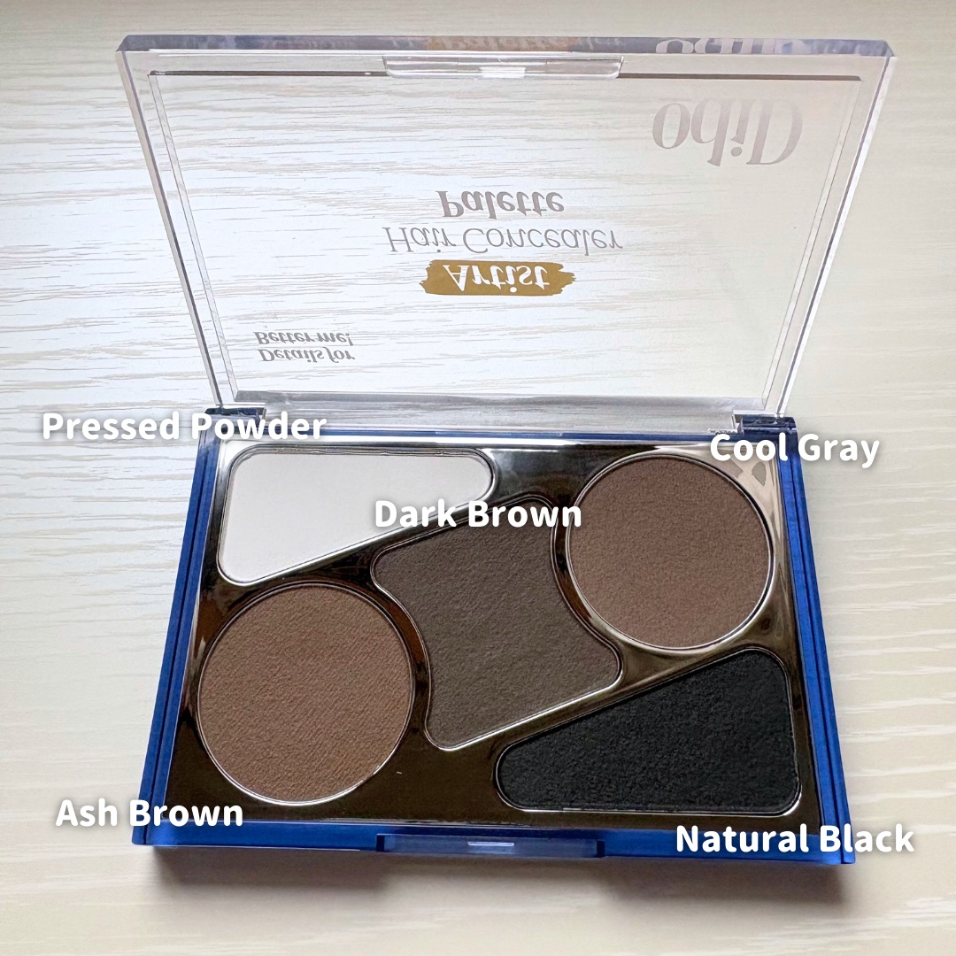  ヘアコンシーラーパレット&アーティスト デュアルブラシ/odiD/その他スタイリングを使ったクチコミ（3枚目）