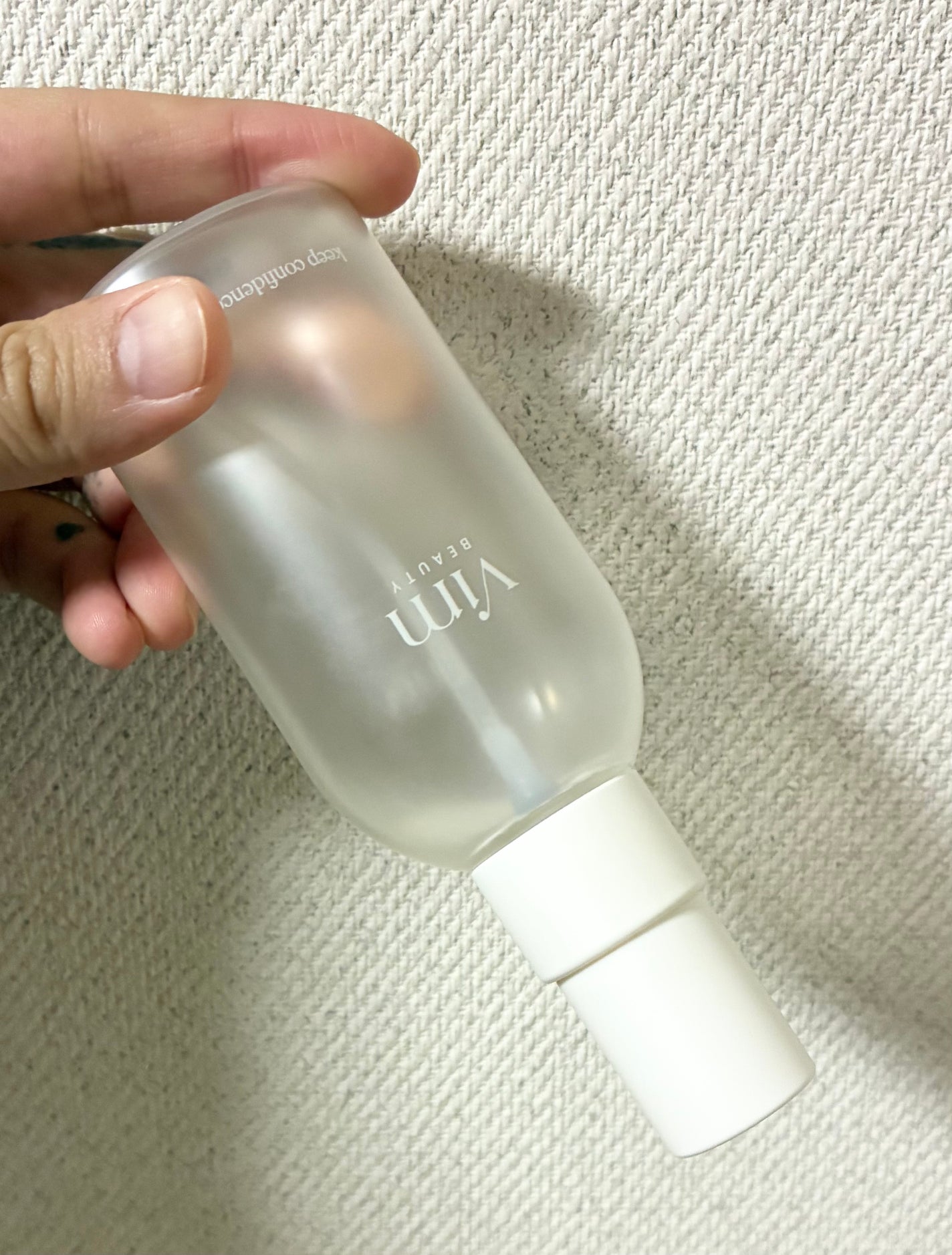 キープ コンフィデンス ミスト/vim BEAUTY/ミスト状化粧水を使ったクチコミ(1枚目)