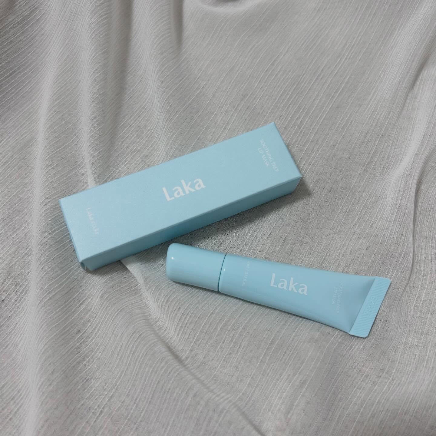 スージングプレップリップマスク/Laka/リップマスクを使ったクチコミ（1枚目）