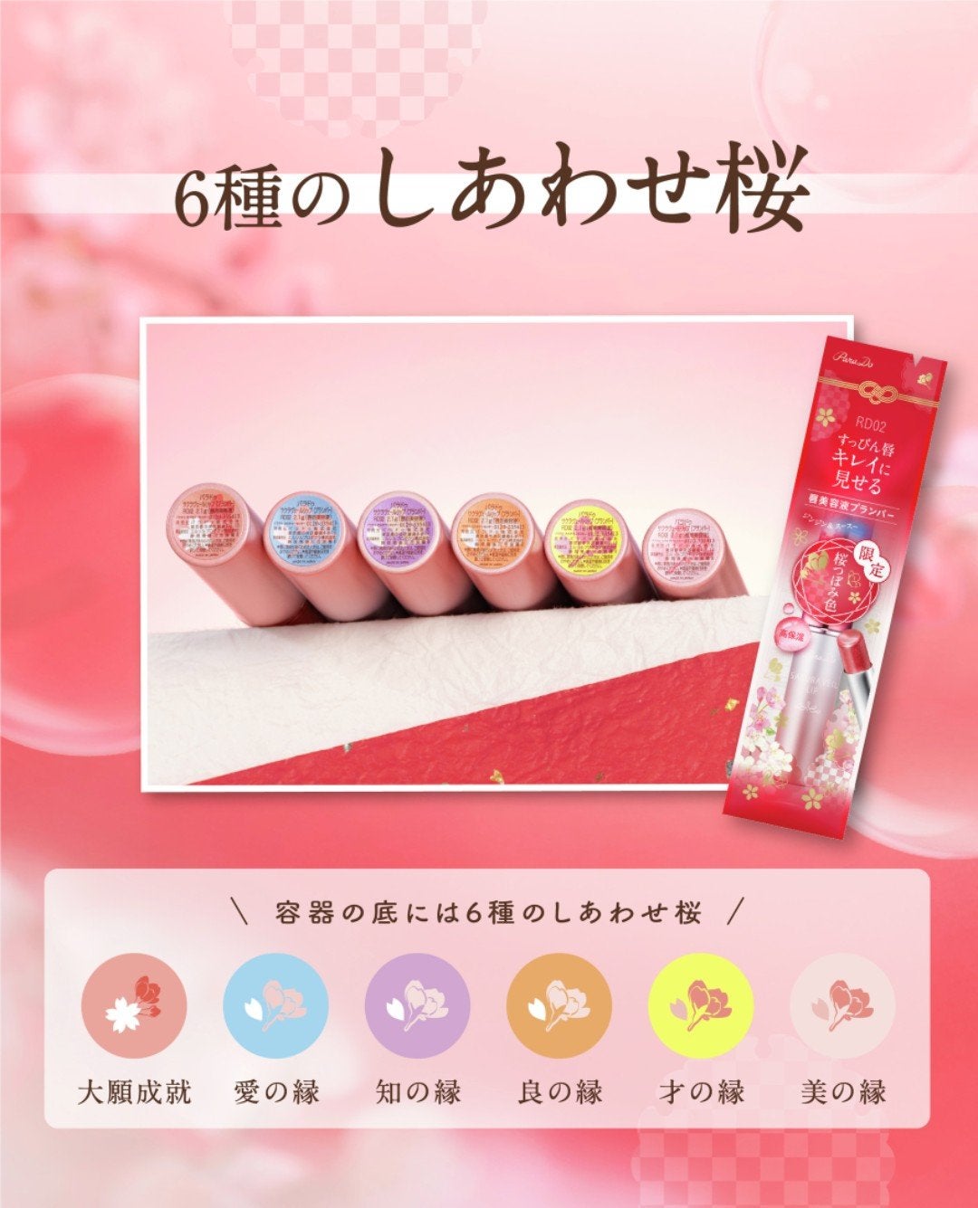 サクラヴェールリップ/パラドゥ/リップクリームを使ったクチコミ(6枚目)