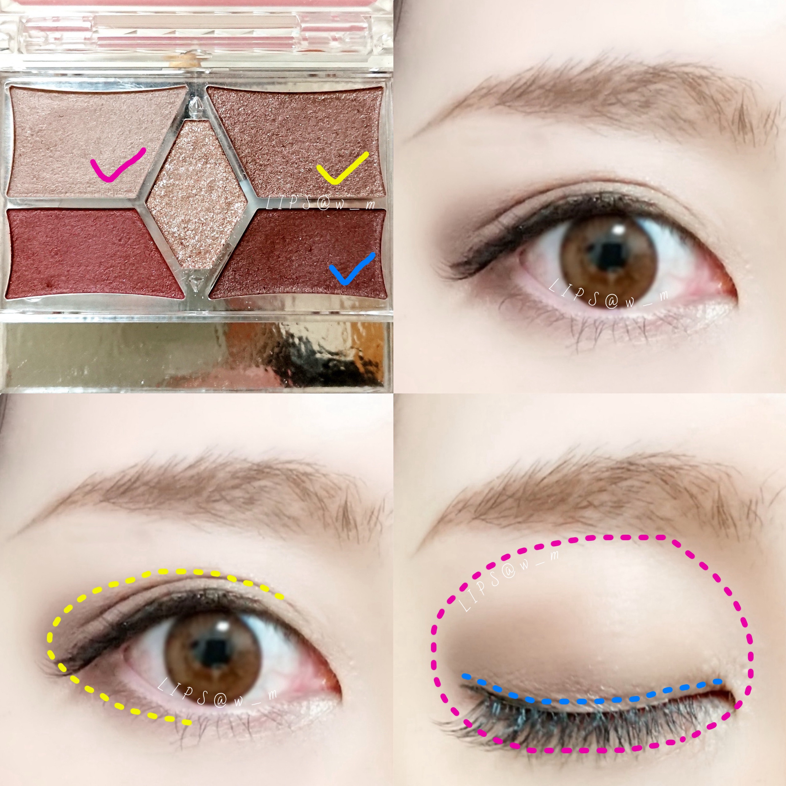 【旧品】パーフェクトスタイリストアイズ No.18 ビタースウィートメモリー/キャンメイク/アイシャドウパレットを使ったクチコミ（2枚目）