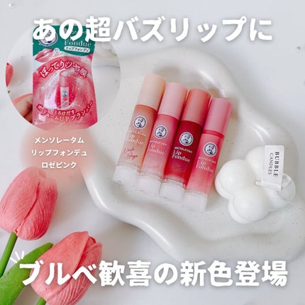 メンソレータム リップフォンデュ/メンソレータム/リッププランパーを使ったクチコミ(1枚目)