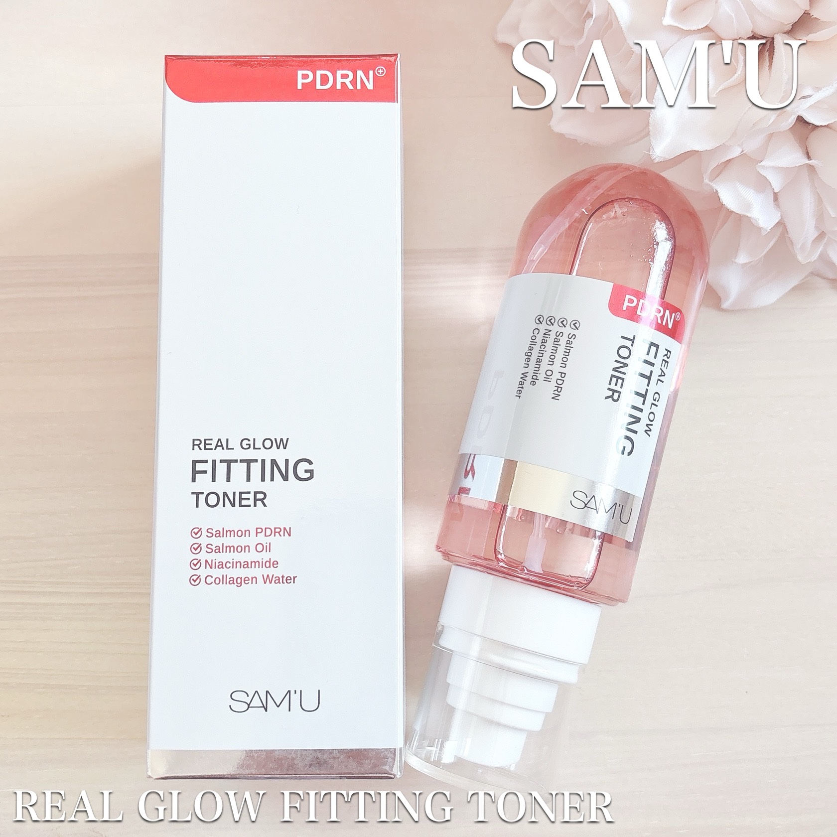 PDRNリアルグロウフィッティングトナー/SAM'U/ミスト状化粧水を使ったクチコミ（1枚目）