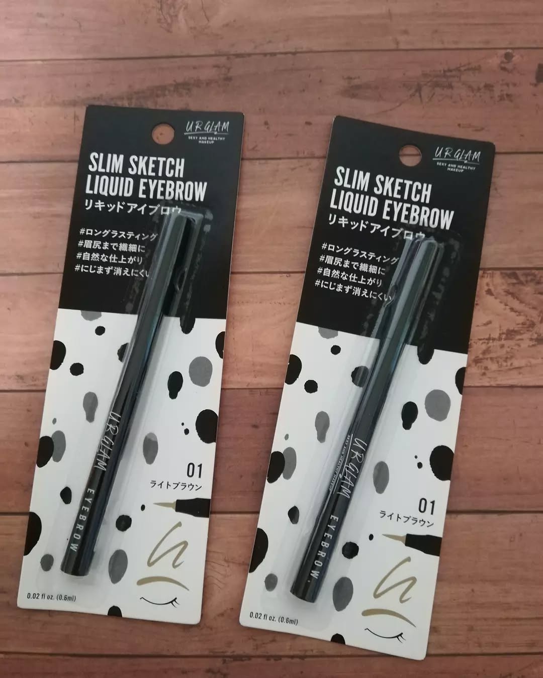 リキッドアイブロウ/U R GLAM/リキッドアイブロウを使ったクチコミ（1枚目）