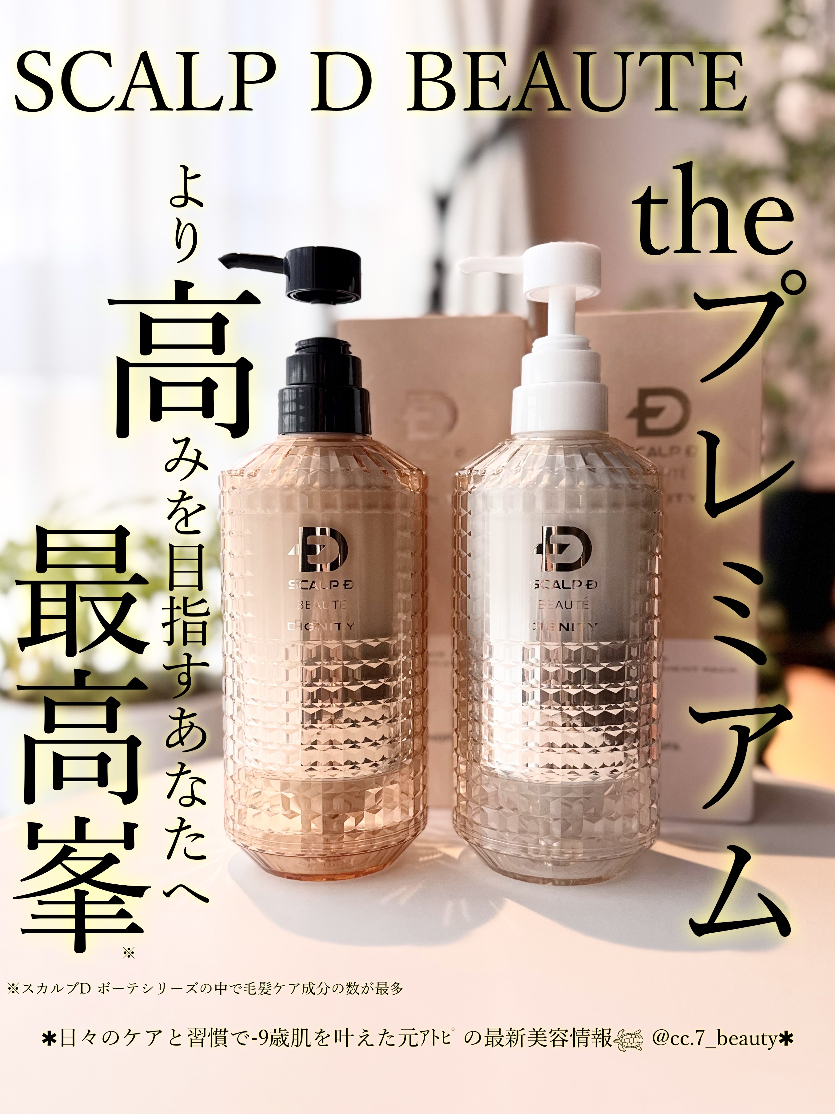 スカルプD ボーテ ディグニティ ザ スカルプシャンプー/スカルプトリートメントパック/アンファー(スカルプD)/シャンプー・コンディショナーを使ったクチコミ（1枚目）