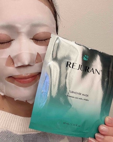 REJURAN ターンオーバーマスク(5枚入り)/REJURAN COSMETICS/シートマスク・パックを使ったクチコミ(4枚目)