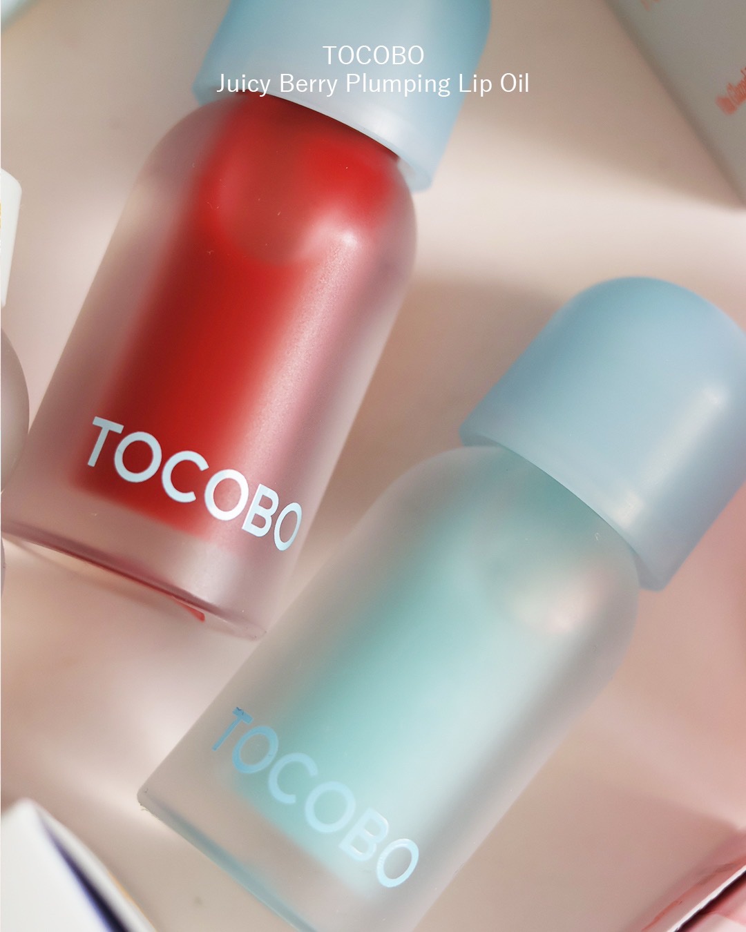 ジューシーベリープランピングリップオイル/TOCOBO/リップグロスを使ったクチコミ（2枚目）