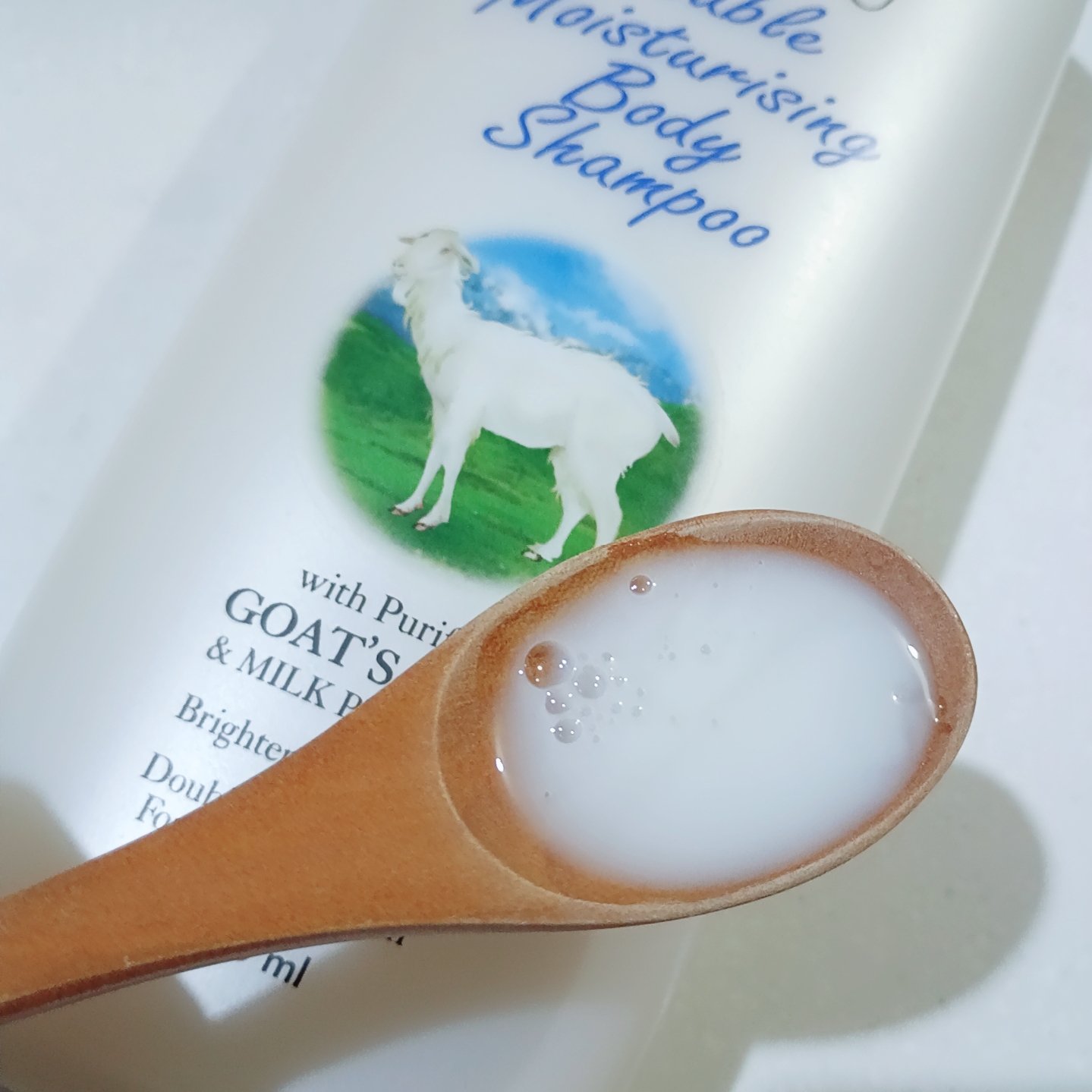 ボディシャンプー ゴートミルク/Leivy/ボディソープを使ったクチコミ（2枚目）