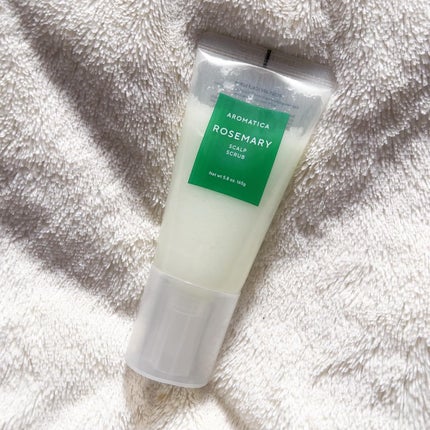 ローズマリー スカルプ スクラブ/AROMATICA/ヘッドスクラブを使ったクチコミ(1枚目)