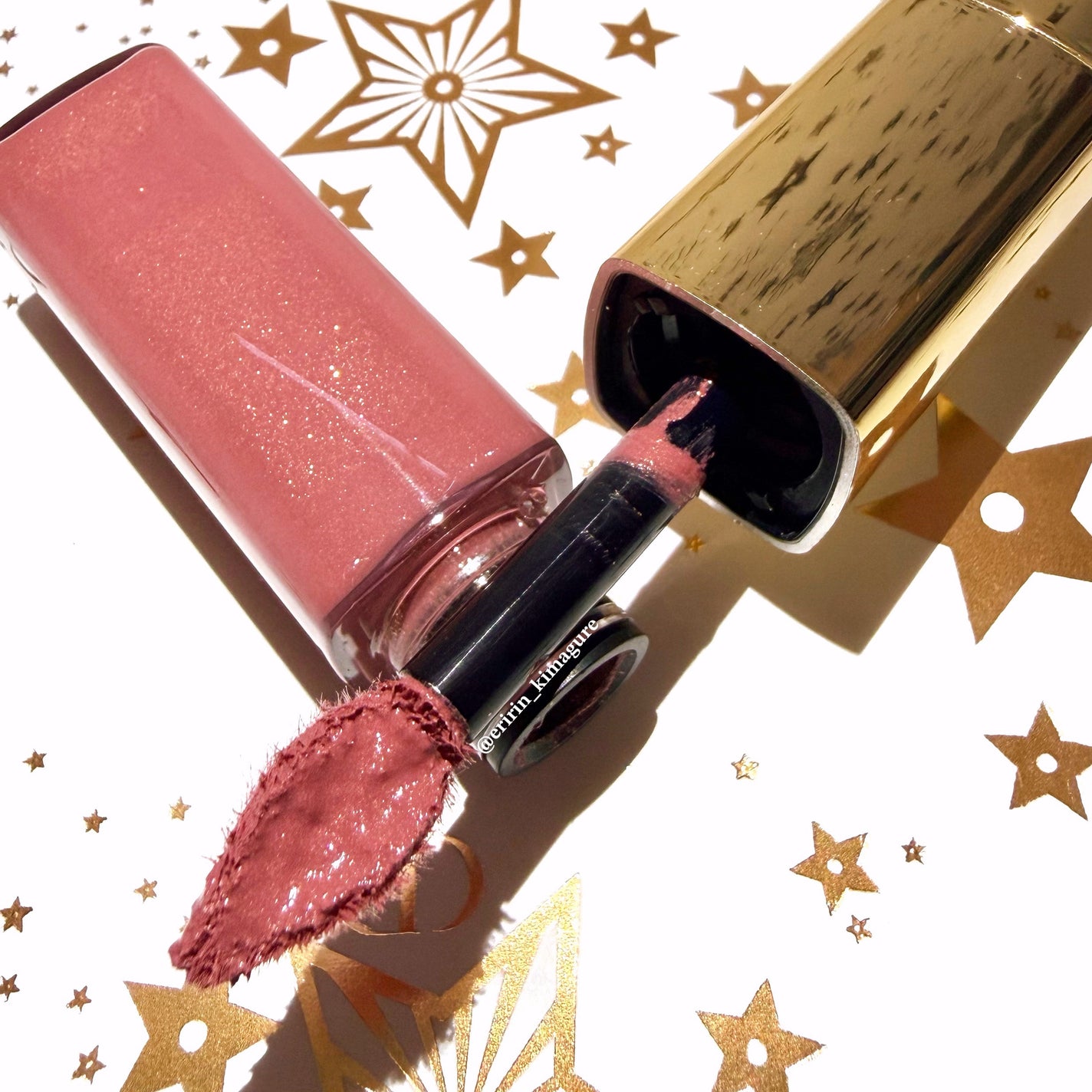 ルージュ ディオール シークイン リキッド デュオ(ホリデーコレクション 2025 限定品)/Dior/口紅・グロス・リップライナー・リップケアを使ったクチコミ(4枚目)