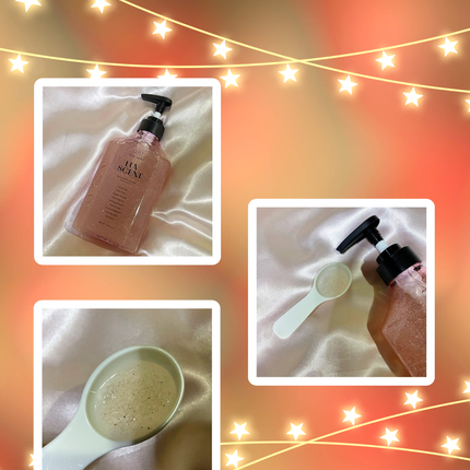 スクラブボディウォッシュ フラワーマーケット ホワイトチューリップ/LUV SCENT/ボディスクラブを使ったクチコミ(1枚目)