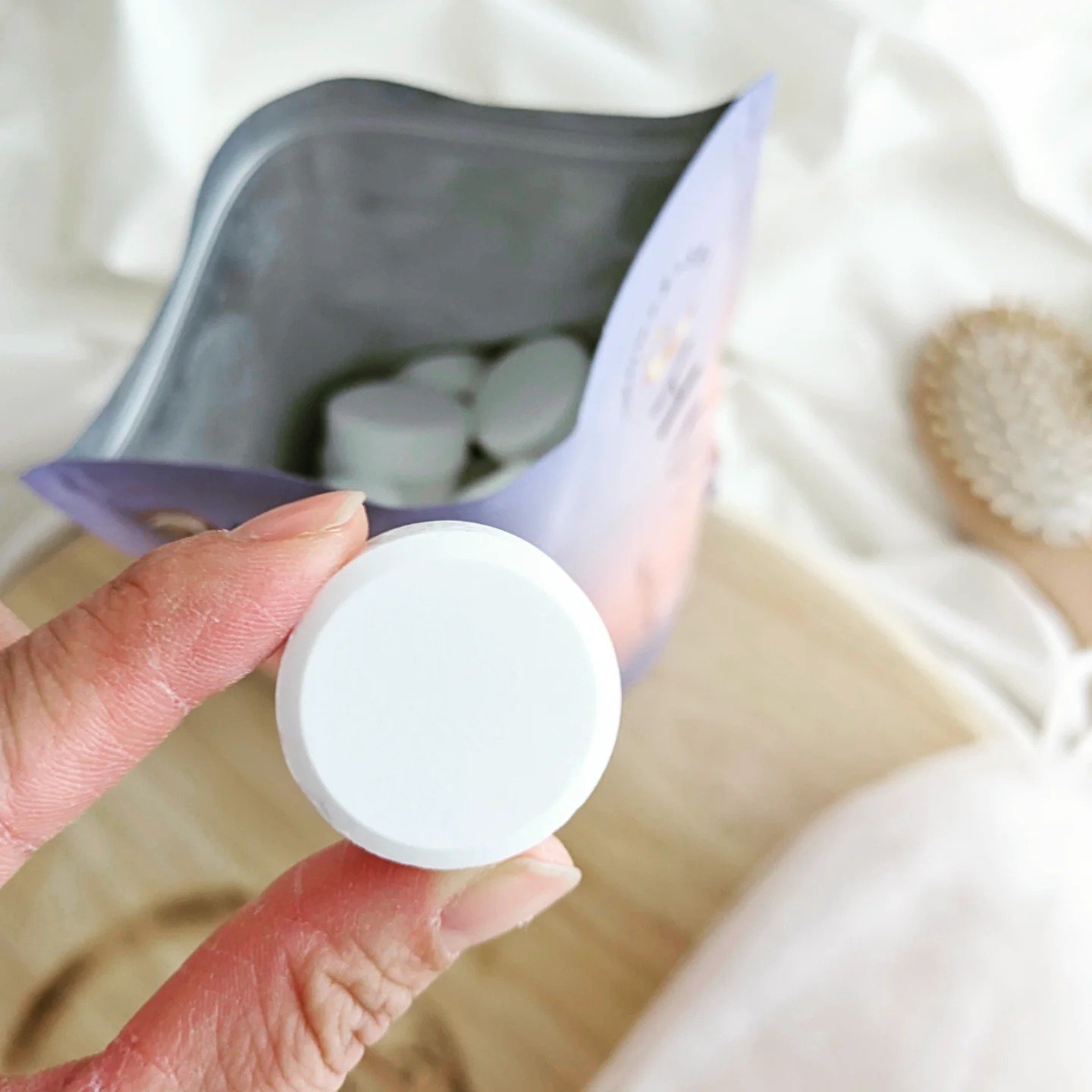 HOT TAB NATURAL ZEN SHOWER/HOT TAB/炭酸系入浴剤を使ったクチコミ（2枚目）