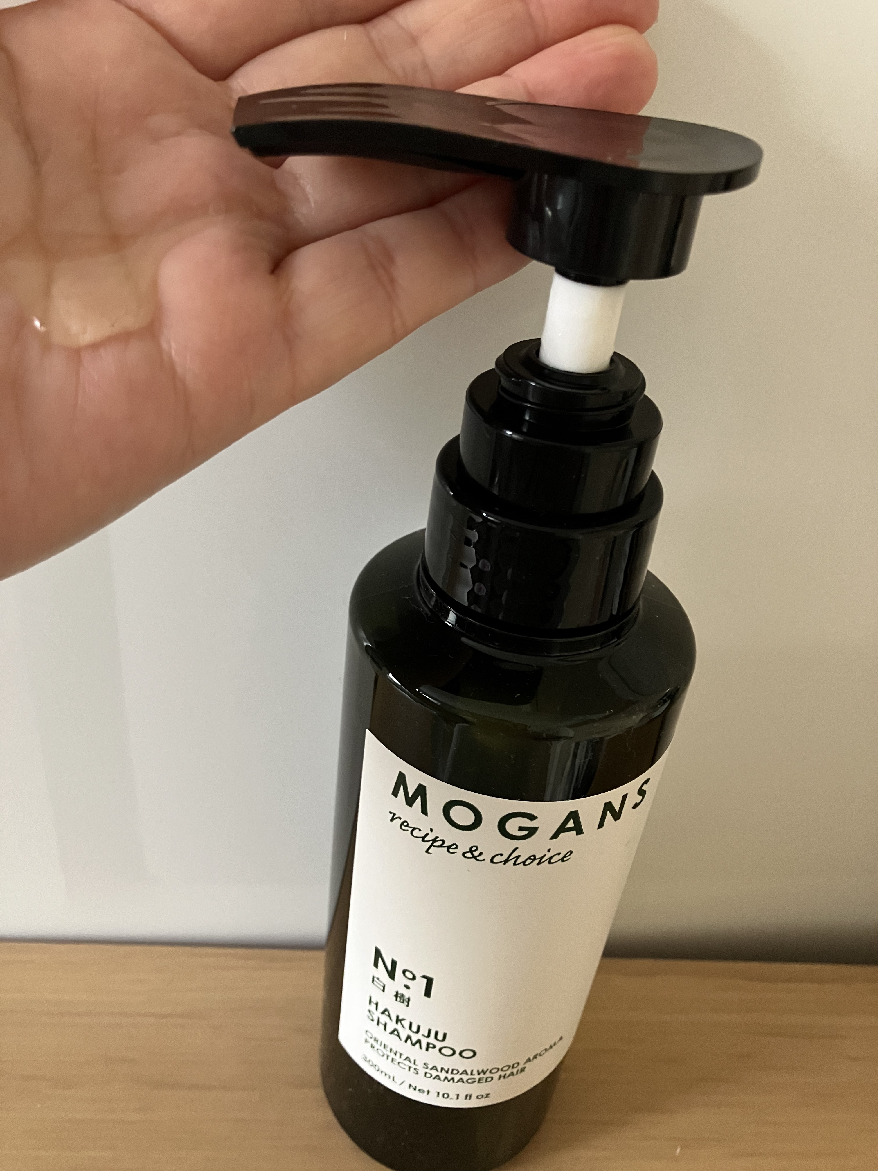 ノンシリコン アミノ酸 シャンプー/コンディショナー白樹（はくじゅ）/MOGANS/市販シャンプーを使ったクチコミ（2枚目）