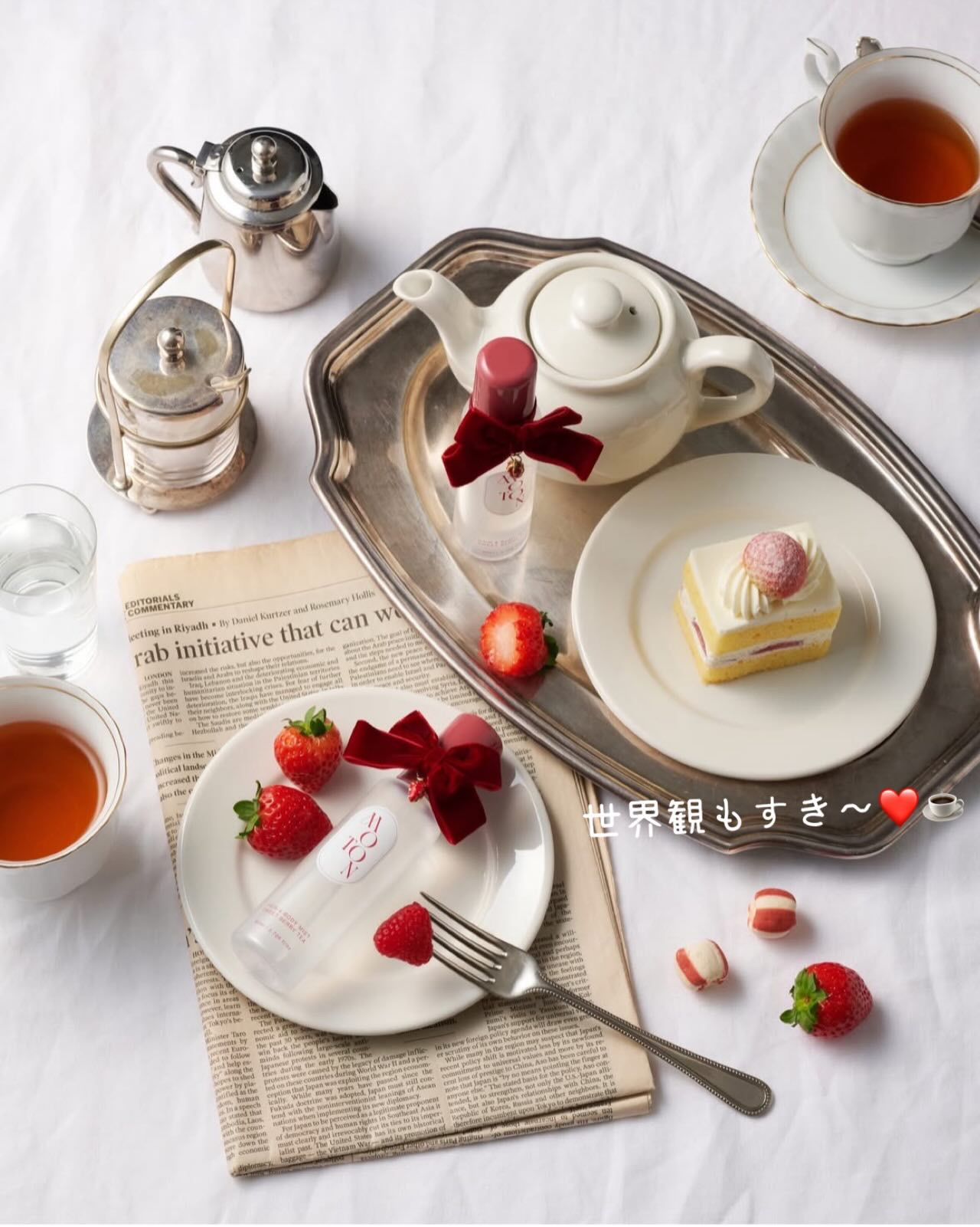 MOTON  ヘア&ボディミスト SWEET BERRY TEA/MOTON/香水(その他)を使ったクチコミ（3枚目）