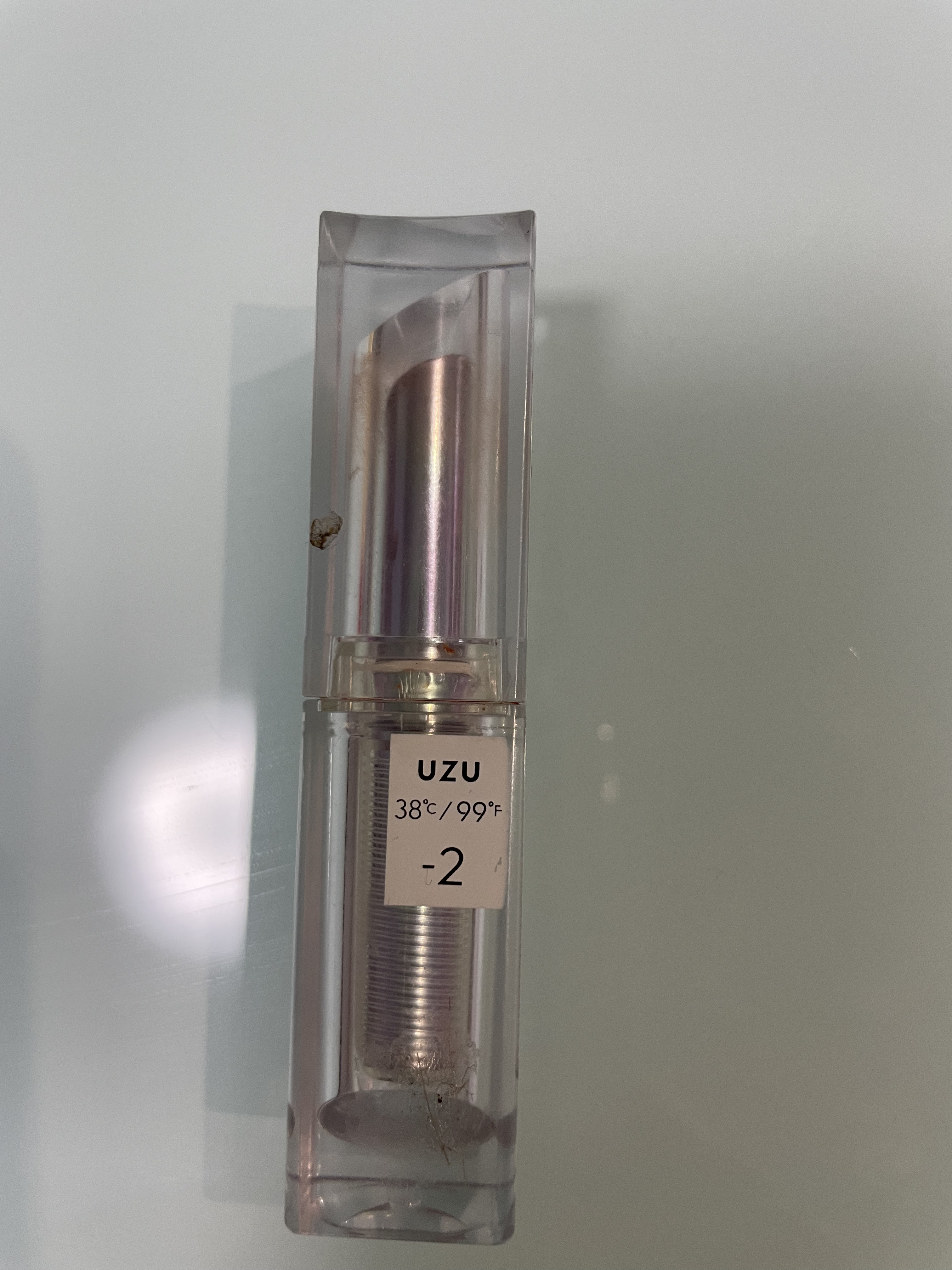  38°C / 99°F Lipstick <TOKYO>/UZU BY FLOWFUSHI/口紅を使ったクチコミ（3枚目）