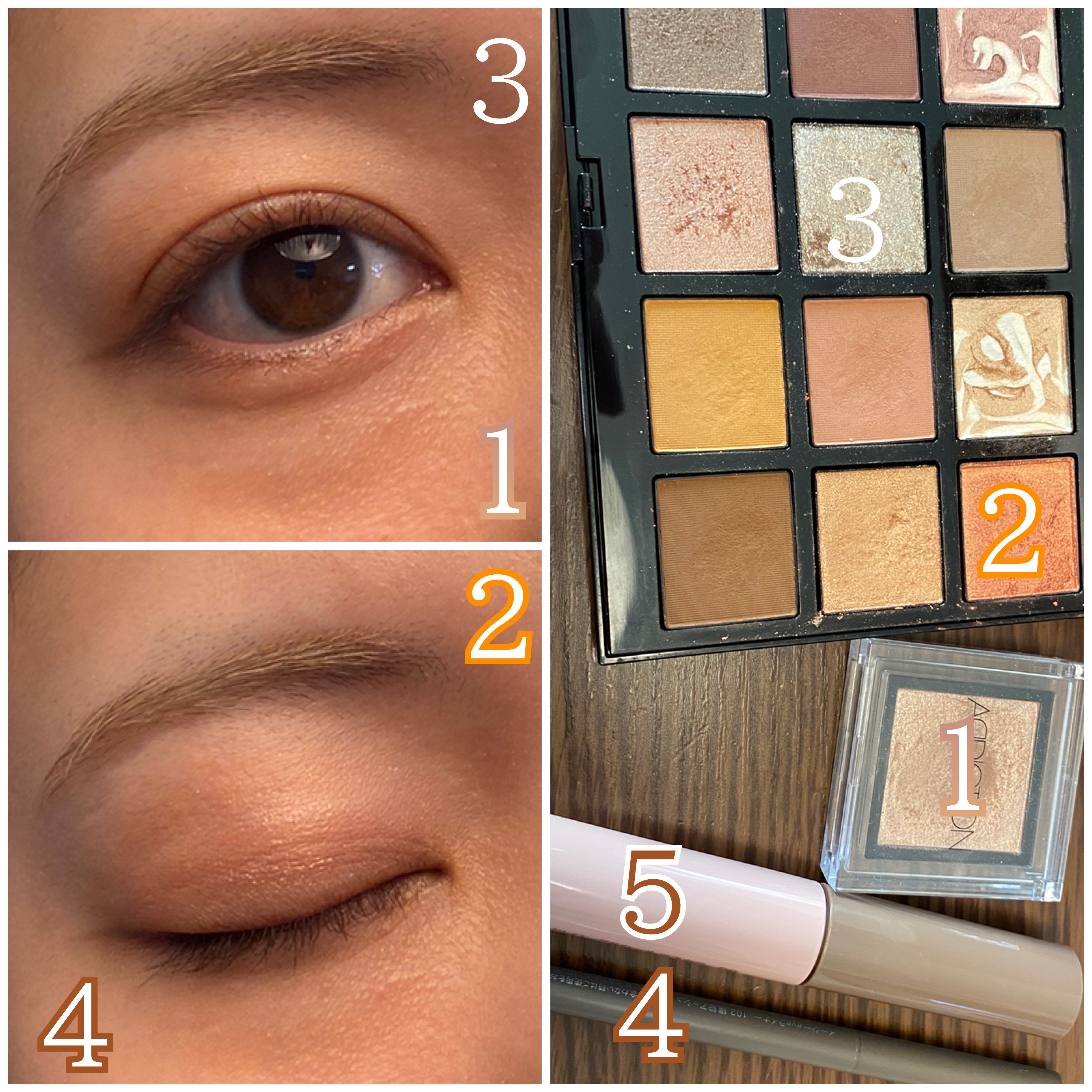 アディクション ザ アイシャドウ パール/ADDICTION/単色アイシャドウを使ったクチコミ（2枚目）