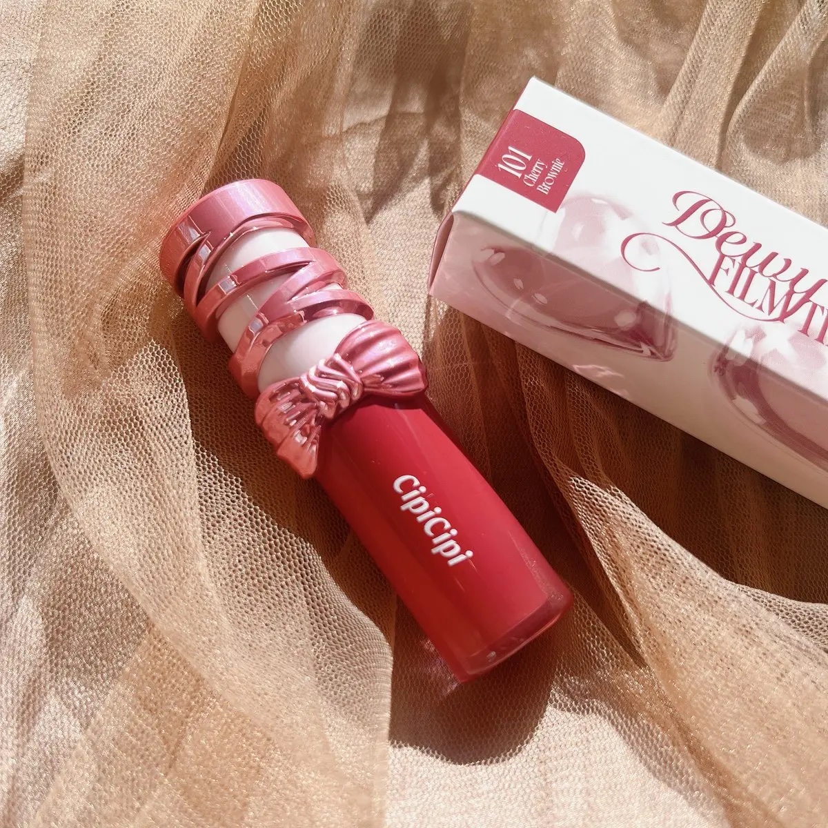 シピシピ　デューイフィルムティント　R/CipiCipi/リップティントを使ったクチコミ（1枚目）