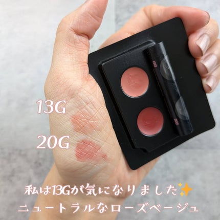 デュアルチークメロウ/fwee/ジェル・クリームチークを使ったクチコミ(7枚目)