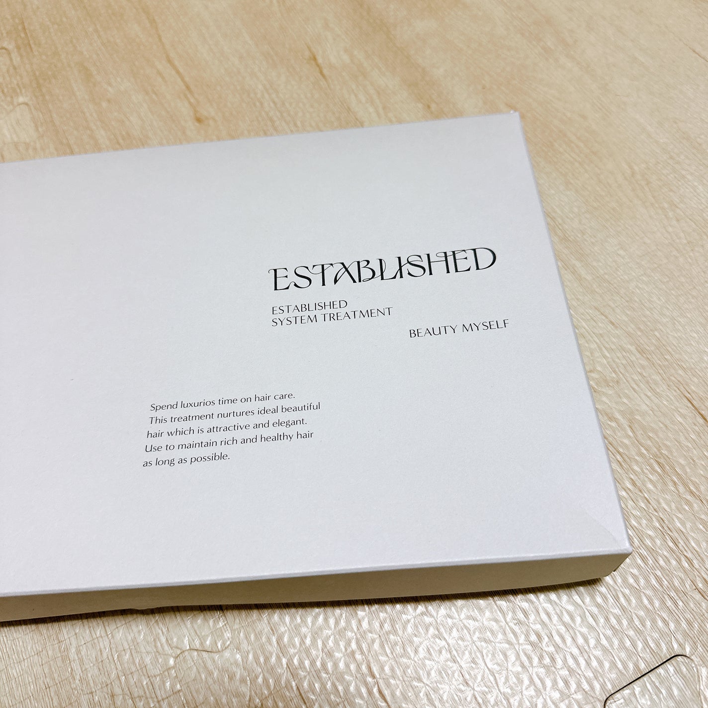 システムトリートメント/ESTABLISHED/ヘアマスク・ヘアパックを使ったクチコミ(3枚目)