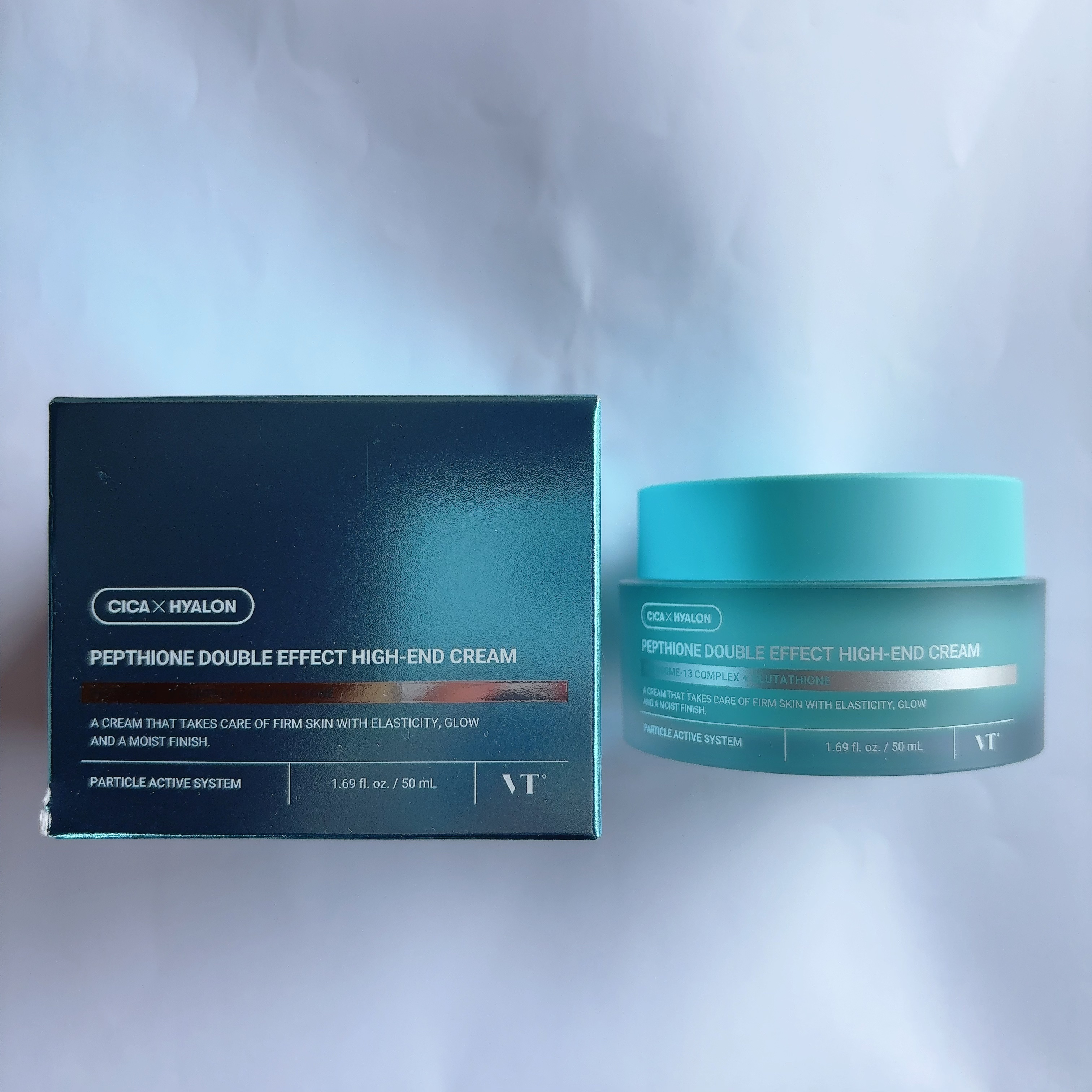 ぺプチオン ダブルエフェクト ハイエンドクリーム/VT/フェイスクリームを使ったクチコミ（1枚目）